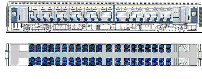 Моторный вагон схема